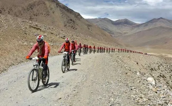 All for a cause: 500 nuns bicycle trek from Kathmandu to Leh