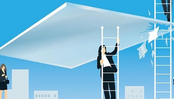 A sardonic reflection on the proverbial glass ceiling: Watch this