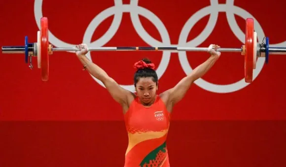 Lifting Logs for Firewood to Winning an Olympic Medal for India: Mirabai Chanu's Story