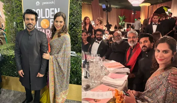 Ram Charan's Wife Upasana Pens Note On RRR's Golden Globe Awards Win