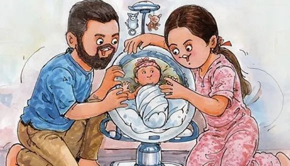 Amul Celebrates The Birth Of Anushka Sharma And Virat Kohli's Baby Girl