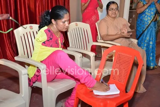 Meet Sabitha Monis, Who Uses Her Toes To Vote