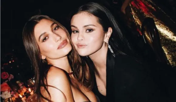 Selena Gomez and Hailey Bieber