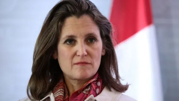 Former Journalist Chrystia Freeland Becomes Canada's First Female Finance Minister