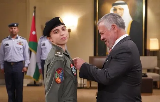 Jordanian Princess Salma Becomes The First Female Pilot Of The Country