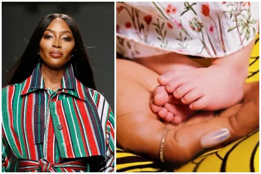 Supermodel Naomi Campbell Welcomes Her First Child, Shares First Picture