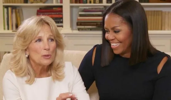 Michelle Obama Shows Solidarity With Jill Biden After Article Suggests She Drop "Dr" Title