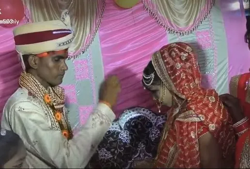 Not-So-Funny Viral Video: Groom Slaps Bride During Wedding Ceremony