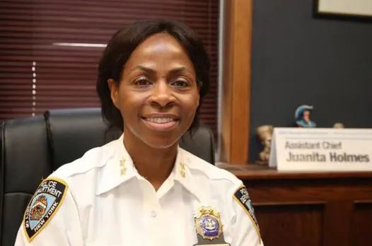 Juanita Holmes Becomes New York Police Department's First Female Chief Of Patrol
