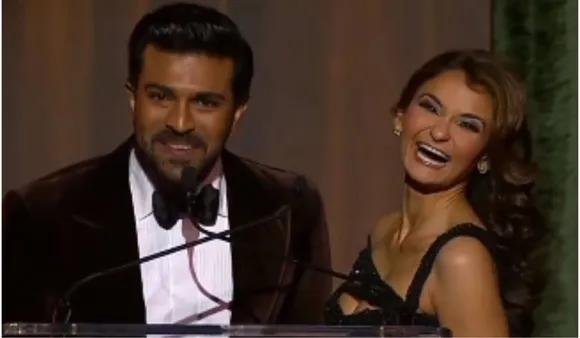 Ms Marvel Star's Fan Girl Moment With Ram Charan At Hollywood Film Awards