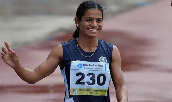It's gold for sprinter Dutee Chand at the Indian Grand Prix