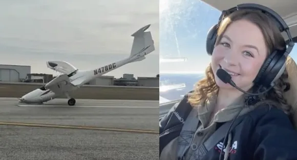 Viral Video: Veteran Aviator Helps Young Pilot During Emergency Landing