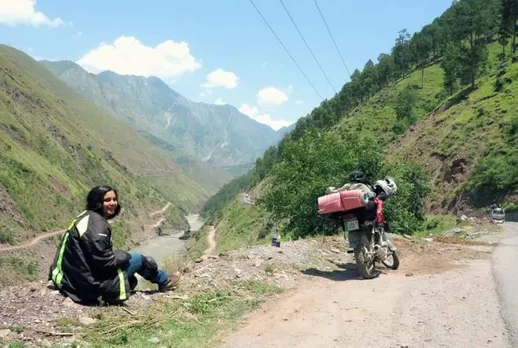 Motorcycle diaries of a Pakistani Woman