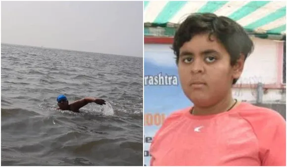 12-Year-Old Jiya Rai Raises Autism Awareness With Historic Swim In Mumbai