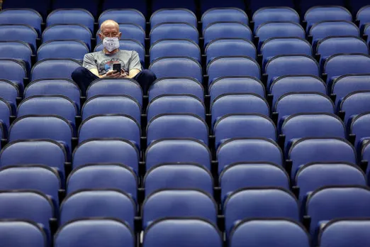 Masks On. Empty Stadiums. Coronavirus Scares Off Sports World