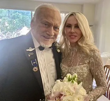 Former Astronaut, Buzz Aldrin Ties Knot On 93rd Birthday