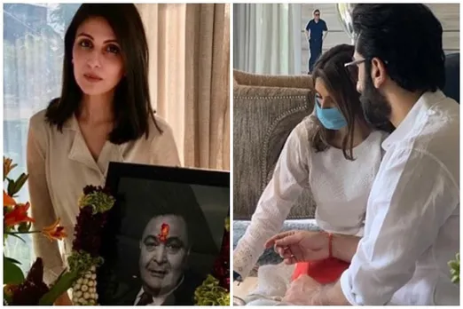 Riddhima Kapoor Shares Picture From Dad Rishi Kapoor’s 11-Month Prayer Meet