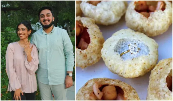 Who Can Say No To Golgappa? Man's 'Foodie' Proposal To Girlfriend Is A Viral Hit