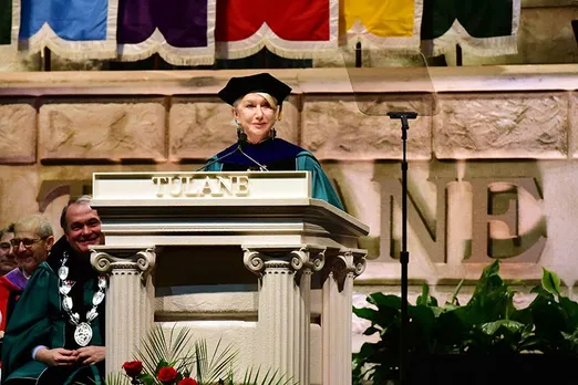 Helen Mirren's Commencement Speech at Tulane University