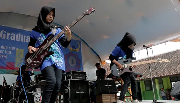 All Girl Thrash Metal Band Creates Sensation in Indonesia