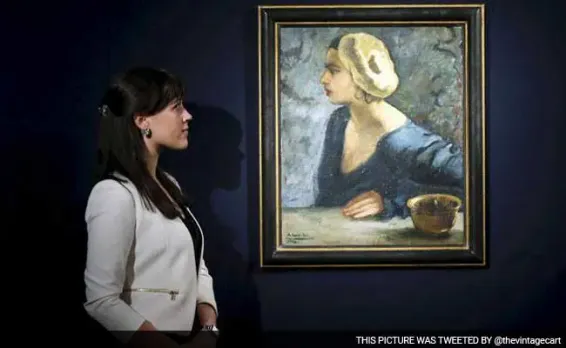 Amrita Sher-Gil's Painting Breaks Records, Sells At Second-Highest Price At Auction