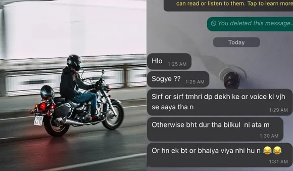 Woman Accuses Rapido Driver Of Sending Inappropriate Messages, Shares Screenshots
