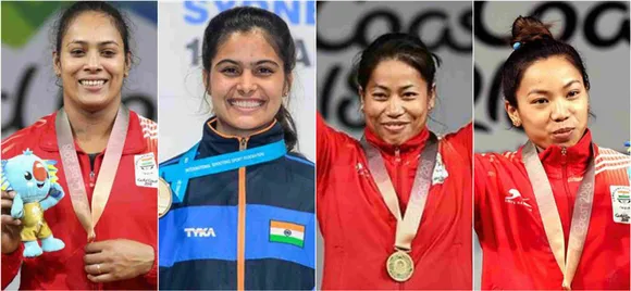 Women lead medal tally for India at Commonwealth Games 2018 at Gold Coast