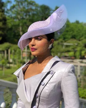 Elegant Priyanka Chopra At Royal Wedding For Friend Markle's Big Day