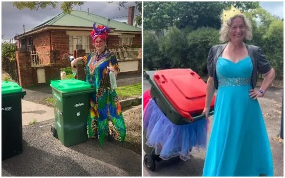 Bin Isolation Outing: People Are Dressing Up To Take The Garbage Out