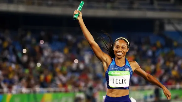 Allyson Felix Becomes First Female Track &Field Athlete To Win 10 Olympics Medals