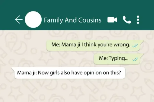 Why do Outspoken Women make Men so Uncomfortable on Family WhatsApp Groups?