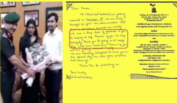 Kerala Couple Invites Army To Wedding, Here Is What Happened Next