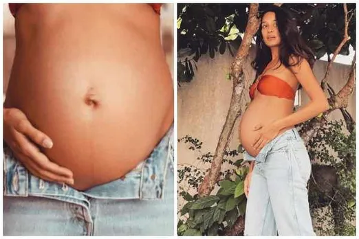 Mom-To-Be Lisa Haydon Celebrates Women's Day With Her 'Little Woman'