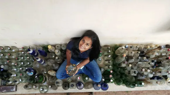 This Kerala Girl Turns Dirty Glass Bottles Into Art, Meet Aparna S