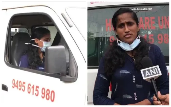 Losing Job As A College Bus Driver Due To COVID-19, Woman Resorts To Driving Ambulance