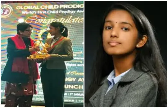 Bengaluru Girl Ananya Rajaraman Wins 100 Global Child Prodigy Award