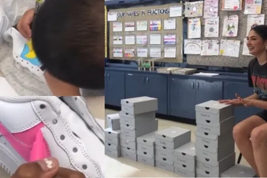 Toronto Teacher Gifts Students Sneakers, Shares Video On Instagram