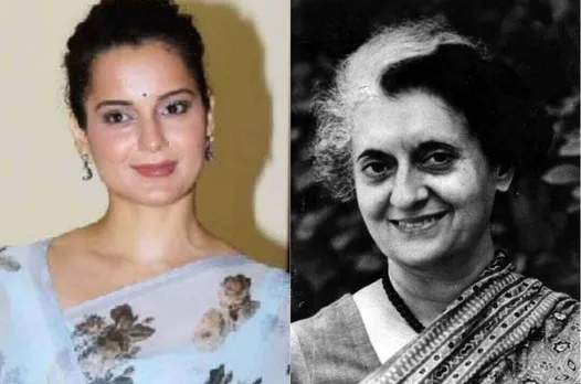 Kangana Ranaut To Portray Indira Gandhi In Upcoming Political Drama