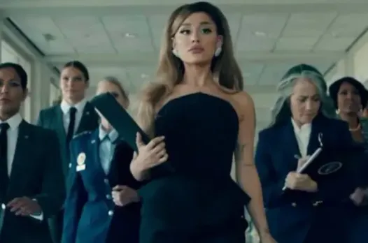 Ariana Grande Appears As The First Female POTUS In Her New Single "Positions"