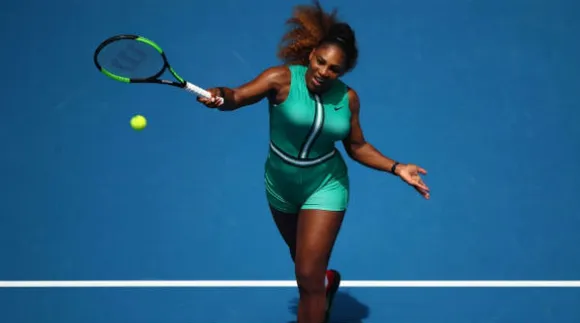 Serena Wows, But Netizens Call Playsuit Garbage Bag