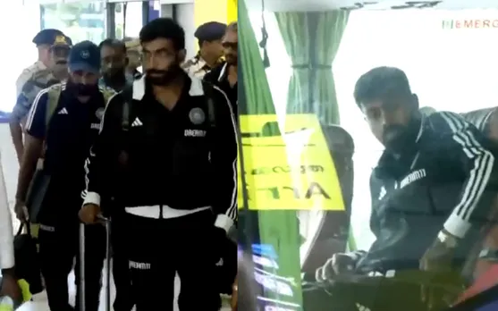 WATCH: Team India lands in Trivandrum for their second warm-up match against the Netherlands