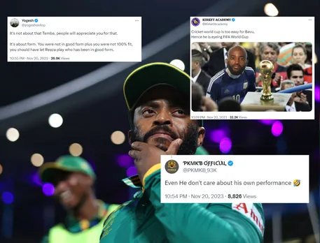 'John banega don' - Fans react as Temba Bavuma responds to online trolls on his performance in ODI World Cup 2023