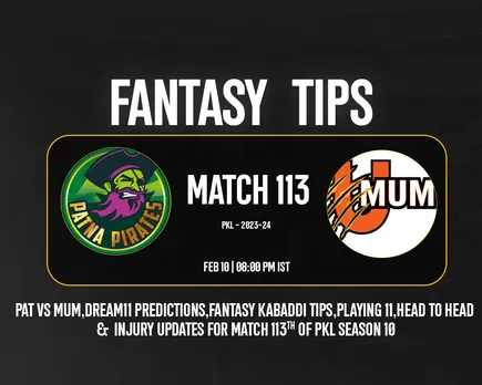 PKL 2023-24: PAT vs MUM Dream11 Prediction, Match 113, Fantasy Kabaddi Tips, Playing VII & Injury Updates