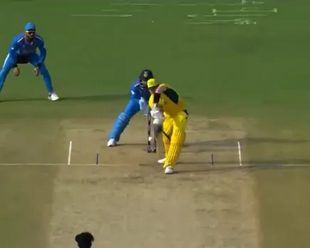 WATCH: Ravindra Jadeja runs through Australian middle order with his exceptional spin bowling in ODI World Cup 2023