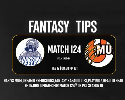 PKL 2023-24: HAR vs MUM Dream11 Prediction, Match 124, Fantasy Kabaddi Tips, Playing VII & Injury Updates