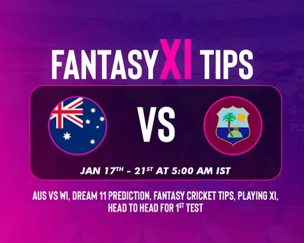AUS vs WI Dream11 Prediction 1st Test: Australia vs West Indies Playing XI, fantasy teams and squads