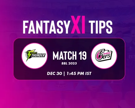 THU vs SIX Dream11 Prediction, Fantasy Cricket Tips, Playing XI for T20 BBL 2023, Match 19
