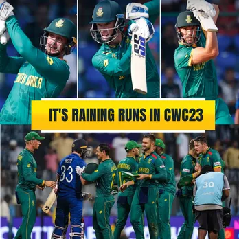 ODI World Cup 2023: Highest totals by teams so far