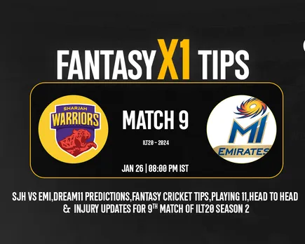 SJH vs EMI Dream11 Prediction, ILT20 Fantasy Cricket Tips, Playing XI, and injury updates for Match 9 of ILT20 2024
