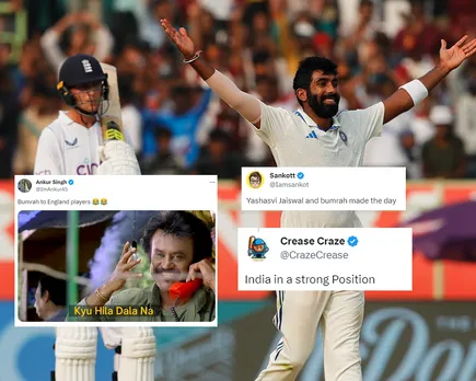 'Bumrah storms hit Vizag stadium' - Fans react as Jasprit Bumrah's magical six-fer puts India in driver's seat at Stumps on Day 2
